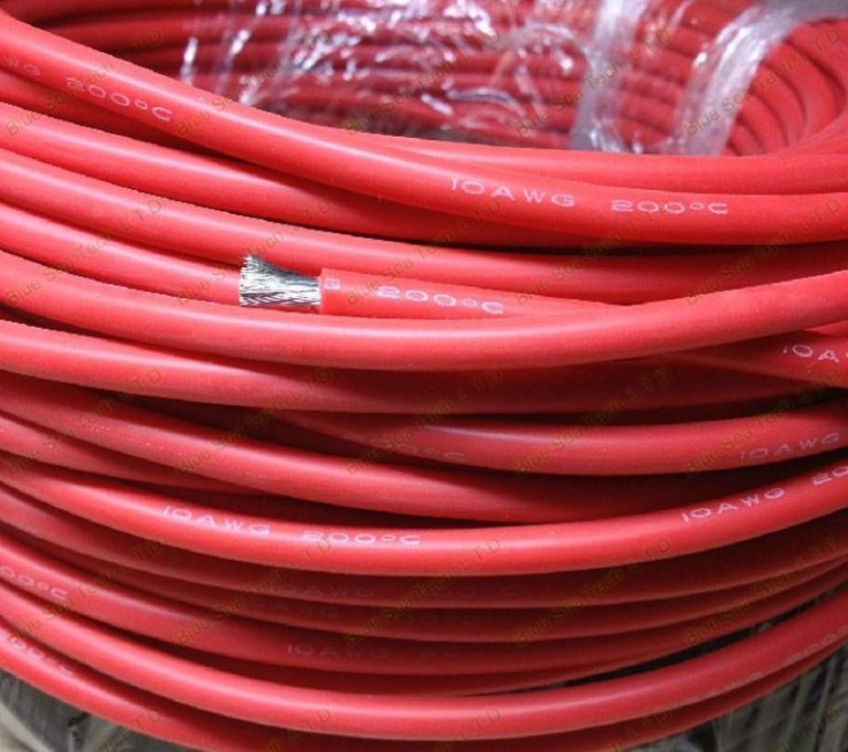 High Quality Ultra Flexible 10AWG Silicone Wire 1meter (Red)