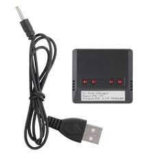 1S RC Lithium LiPo Battery Compact Balance Charger for RC Quadcopter