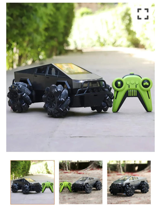 CLIMBING OFF ROAD  CAR 4*4 1:8 SCALE TESLA CYBER TRUCK BLACK