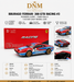 Ferrari 308 GTB #3, Paris Pioneer Rally 1982, Bburago Model Car 1:43