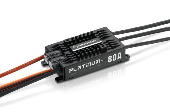 HOBBY WINGS ESC 80A V4 PLATINUM BRUSHLESS