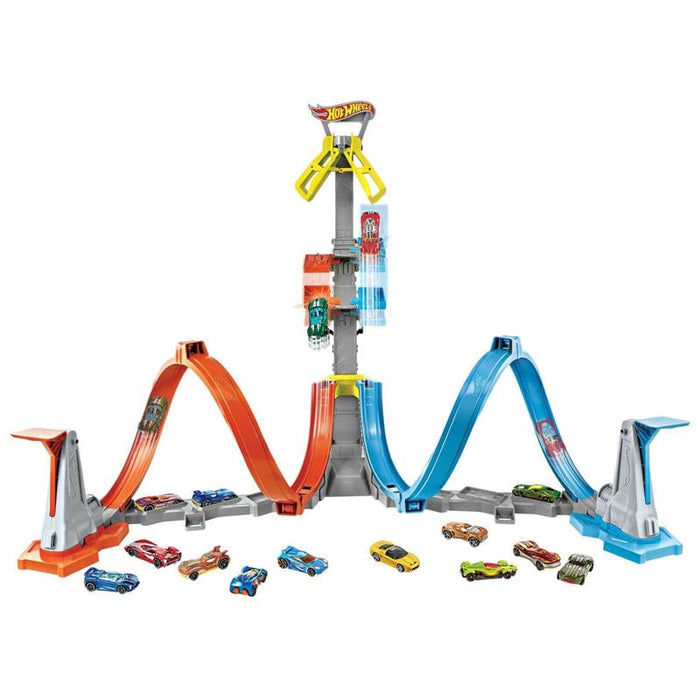 HOT WHEELS LOOP & LAUNCH TRACK SET