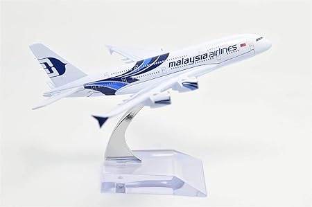 Airplane Diecast Malaysia Airlines A380 16Cm