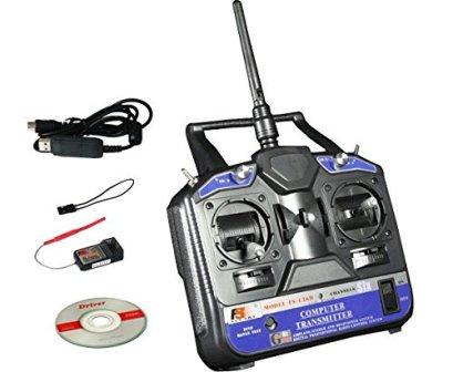 FlySky Radio CT6B 2.4Ghz 6CH Transmitter with FS-R6B Receiver