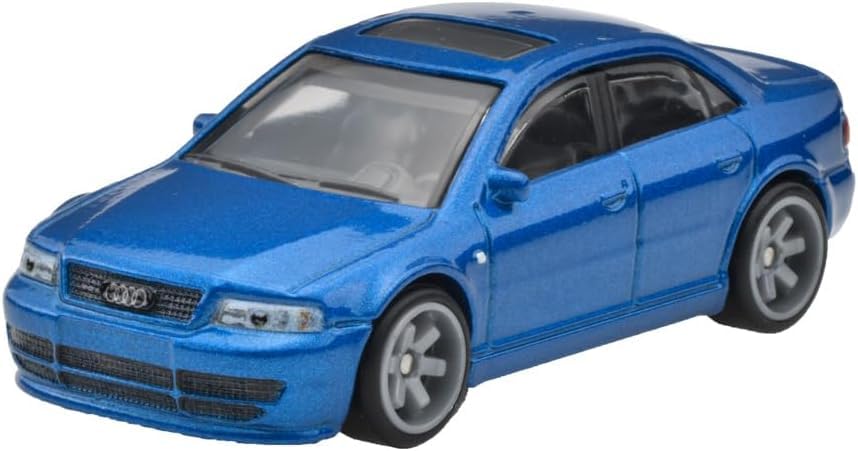 Imported  Hot Wheels Premium Audi Car Culture 2-Pack - Die-Cast Racing Toy Cars 8 pcs Set