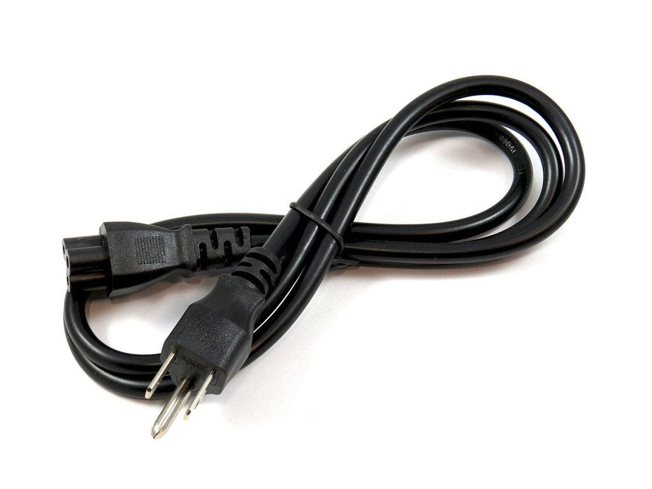 ORBIS 3-PRONG EU6 LAPTOP COMPUTER POWER CABLE BLACK PLUG