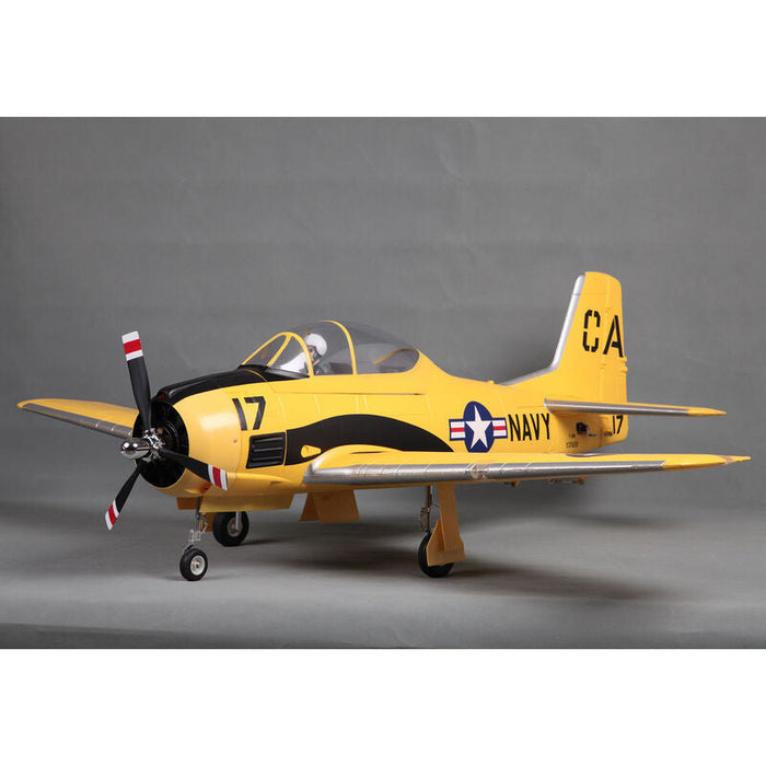 Fms 1400Mm (55.1") T-28D Trojan V4 Yellow-Pnp