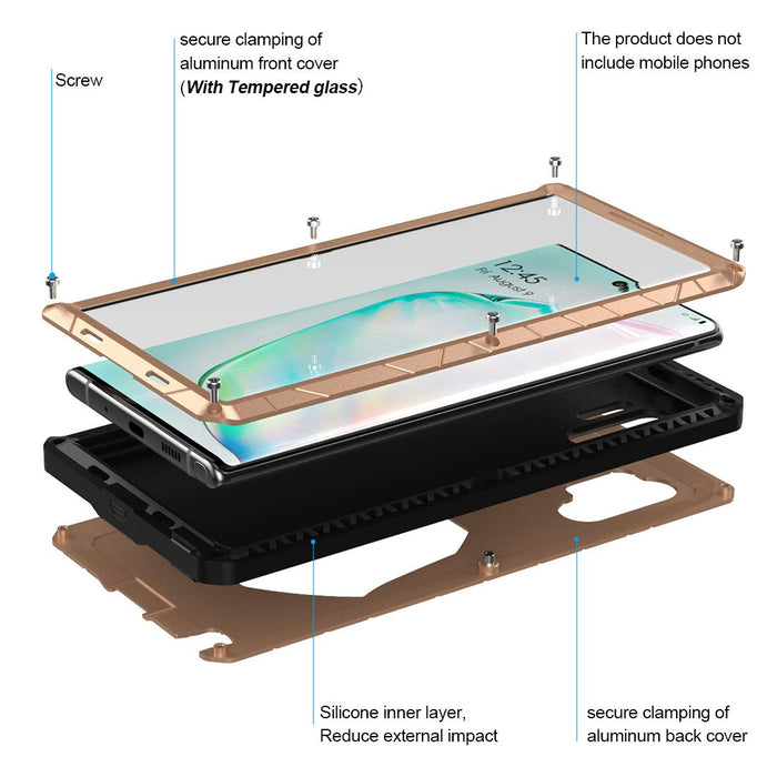 Samsung Galaxy Note 10Plus Metal Case Cover