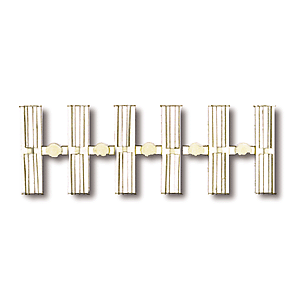 HO C100 Insulated Rail Joiners (24) ATL55