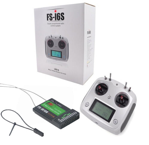 Fly Sky Radio FS-i6S Remote Control 2.4G 10CH AFHDS with FS-IA10B Receiver