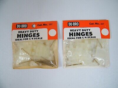 Du-Bro Hd Hinges (Ideal For 1/4) Scale No.257