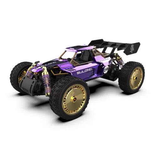 DIE CAST RC CAR SULONG METAL BODY 1/14 SCALE PURPLE SL-6034