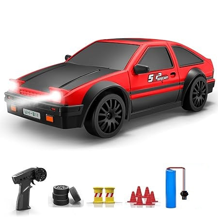 DRIFT CAR  1/24 SCALE S811 RED