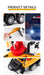 Huina 1381 1:18 11CH RC Concrete Pump Truck with 120cm Pump Arm Realistic Water Spray and Rotating Platform Construction RC Toys
