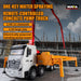 Huina 1381 1:18 11CH RC Concrete Pump Truck with 120cm Pump Arm Realistic Water Spray and Rotating Platform Construction RC Toys