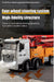 Huina 1381 1:18 11CH RC Concrete Pump Truck with 120cm Pump Arm Realistic Water Spray and Rotating Platform Construction RC Toys
