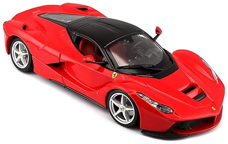 BBURAGO LAFERRARI FERRARI 1/64 SCALE (RED)