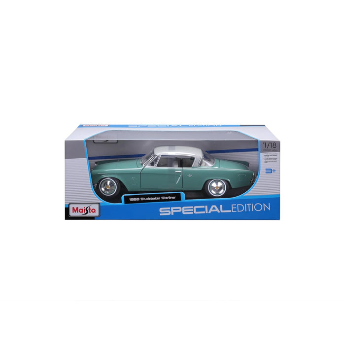 MAISTO 51651GN 1:18 1953 STUDEBAKER STARLINER DIECAST MODEL