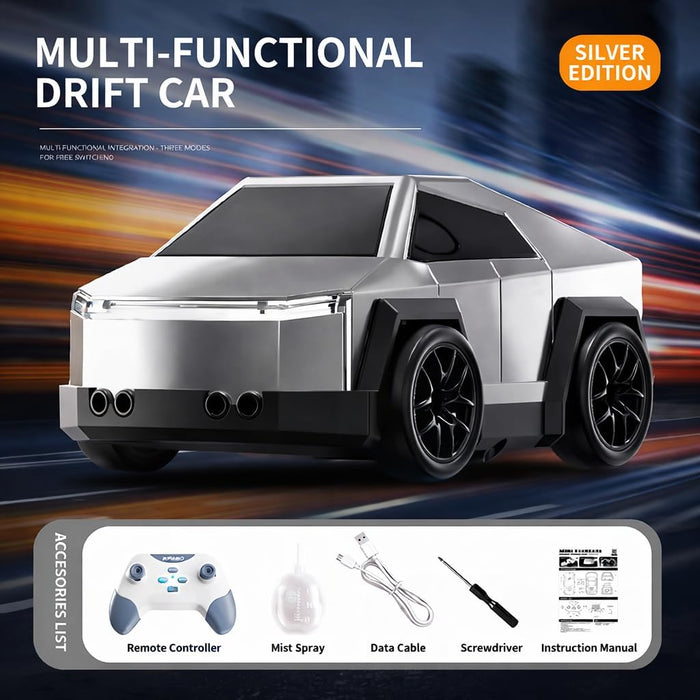 MINI 2.4G Gesture-Sensing Metro Police RC Drift Car with Spray Mist & 360° Stunts