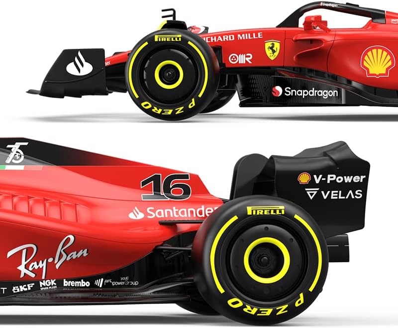 Rastar 1:12 Scale Formula 1 RC Racing Car Model – Ferrari F1-75, McLaren MCL36, Mercedes F1, Red Bull RB18