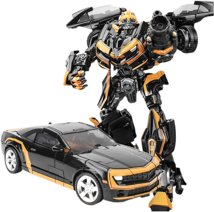 Black Bee Warrior BB-02 Transforming Robot Car | 2-in-1 Collectible Model