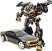Black Bee Warrior BB-02 Transforming Robot Car | 2-in-1 Collectible Model