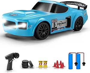 DRIFT CAR  1/24 SCALE S813 LIGHT BLUE