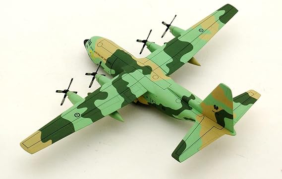 DIE CAST AIRPLANE C-130H HERCULES ROYAL AUSTRALIAN AIR FORCE 1:200 SCALE A97-006