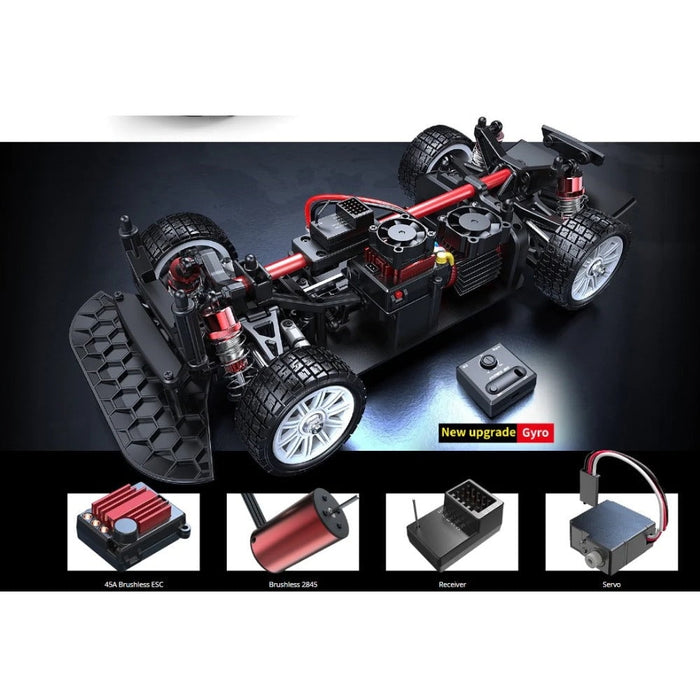 MJX HYPER GO CITROEN 4WD BRUSHLESS 1/14 RC RALLY  CAR 14303