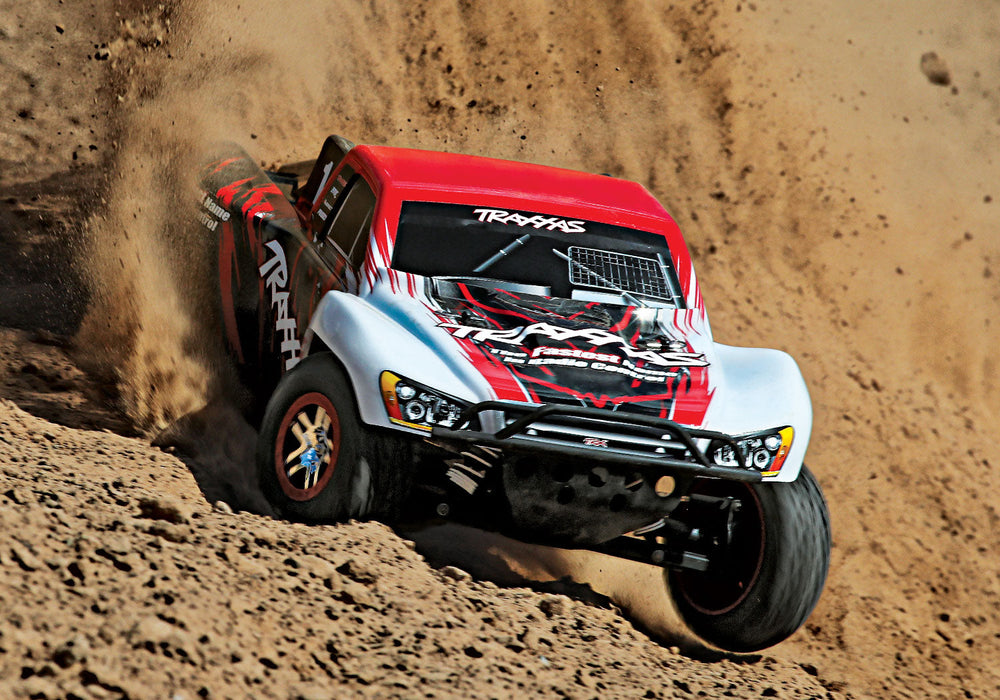 Traxxas Slash 4X4 Vxl 1/10Scale 4Wd White & Red 68086-4