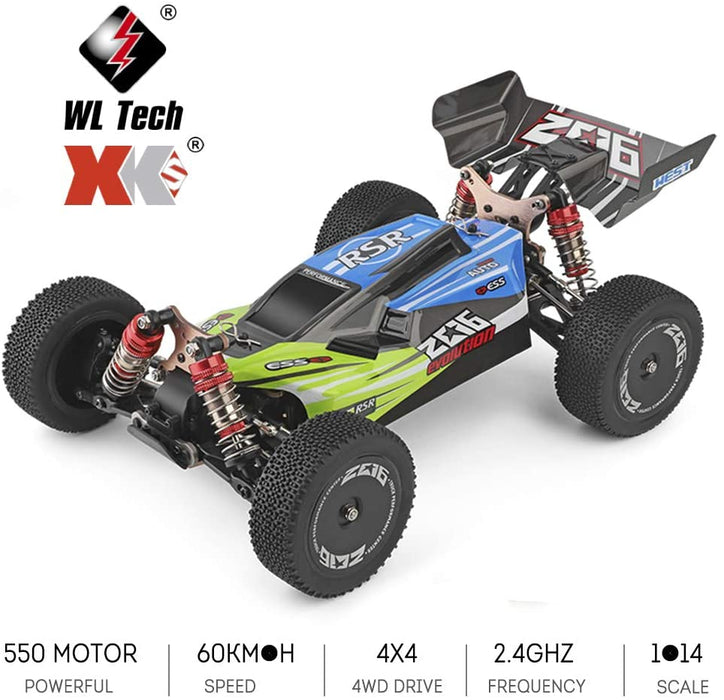 Wl Toys Rc Car 1:14Scale 4Wd Racing Model Series No.14401