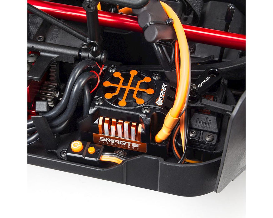 Arrma Kraton 6S BLX RTR 1/8 4WD Brushless Monster Truck (Red) (V5) W/SLT3 2.4Ghz Radio ARA8608V5T1