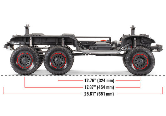Traxxas TRX6 Mercedes-Benz G63 AMG 6x6 RTR
