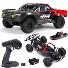 Arrma Ara4203V3T1 Senton 4X4 V3 Mega 550 Brushed Short Course 1/10 Rc Truck Rtr Red