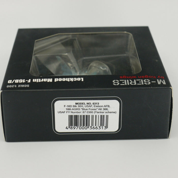 Airplane Diecast Lockhead Martin F16 B/D 1:200 Scale Model No-6313