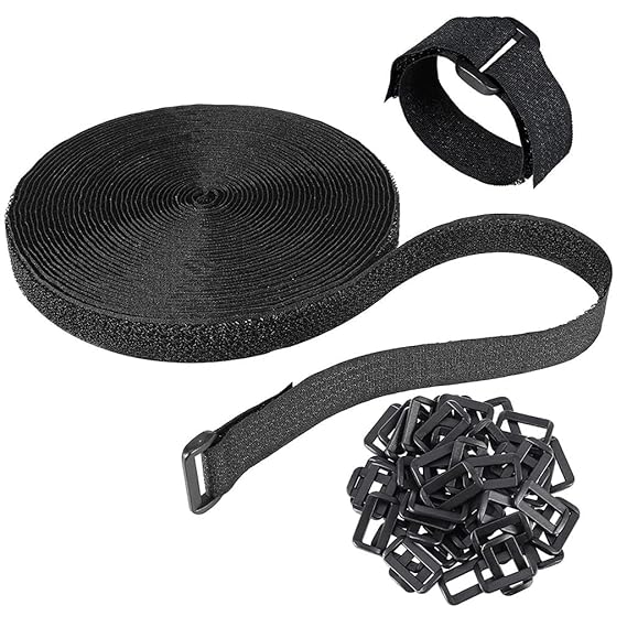 5M ADJUSTABLE CABLE STRAPS WITH 25 BUCKLES