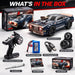 SCY 16303 1:18 Scale Hurricane RC Muscle Car – High-Speed Ready-To-Run Remote Control Racing Car