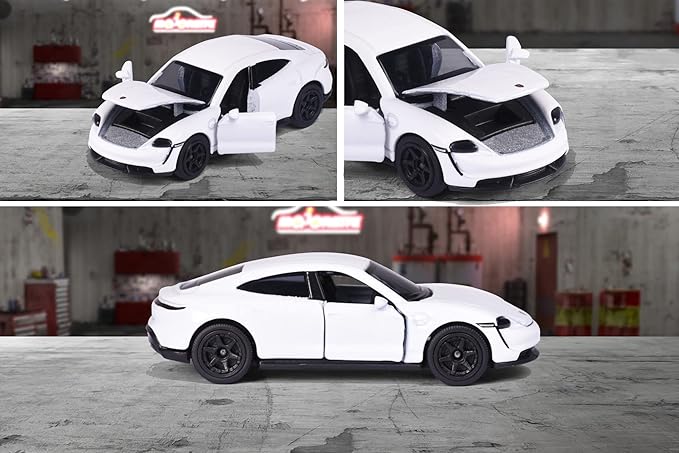 MAJORETTE  PORSCHE TAYCAN TURBO 7.5CM PREMIUM CAR ASSORTMENT DIECAST