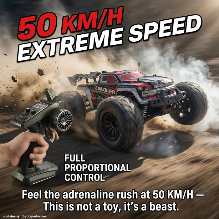 SCY-16102 1:16 4WD High Speed RC Monster Truck | 2.4GHz Remote Control Off-Road All Terrain Car