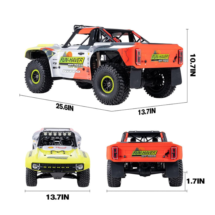 FMS Ford Bronco EB 1:7 Scale 4WD RTR RC Off-Road Crawler – Realistic Fun-Haver Edition
