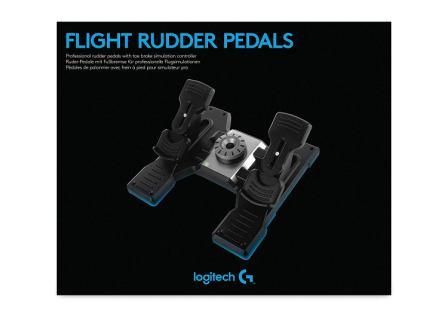 LOGITECH G SAITEK PRO FLIGHT RUDDER PEDALS