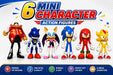 Sonic the Hedgehog Character Action Figure Set for Kids & Collectors
