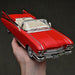 Cadillac Eldorado 1959 Convertible 1:24 Scale Classic Car Model – Red Vintage Diecast Collectible