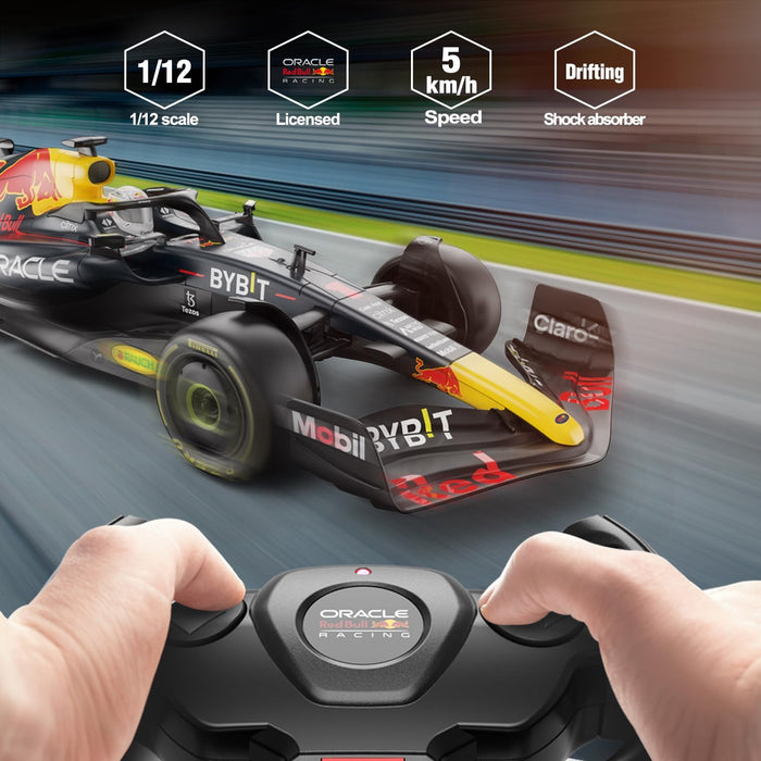 Rastar 1:12 Scale Formula 1 RC Racing Car Model – Ferrari F1-75, McLaren MCL36, Mercedes F1, Red Bull RB18