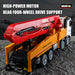Huina 1381 1:18 11CH RC Concrete Pump Truck with 120cm Pump Arm Realistic Water Spray and Rotating Platform Construction RC Toys