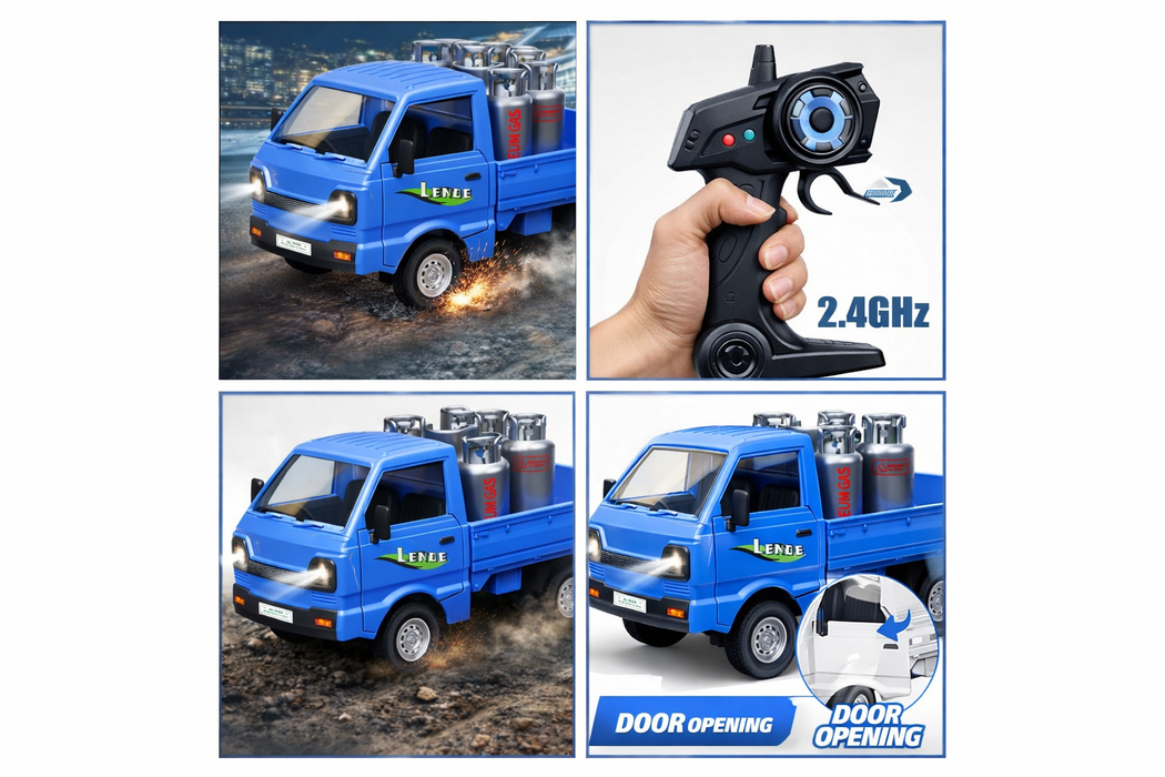 LAND 1:16 Scale 2.4GHz Remote Control Urban Transport & Food Truck Series