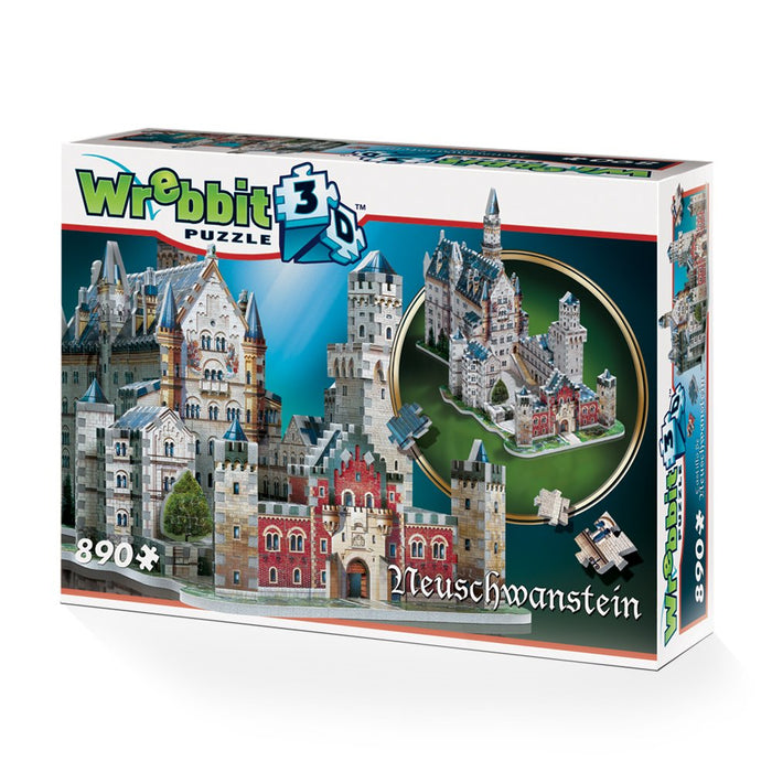 NEUSCHWANSTEIN CASTLE 3D PUZZLE 890 PC