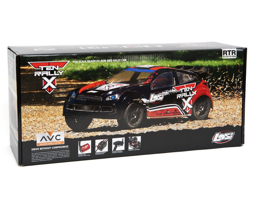 Losi Ten Rally X Rally 1/10Scale 4Wd Brushless Car