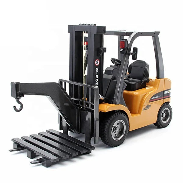 Huina 1577 1:14 Scale RC Forklift Engineering Vehicle – Heavy-Duty Remote Control Lift Truck
