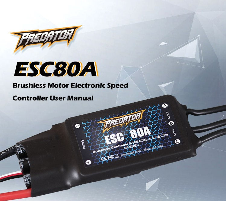 Fms Predator-Esc-80A